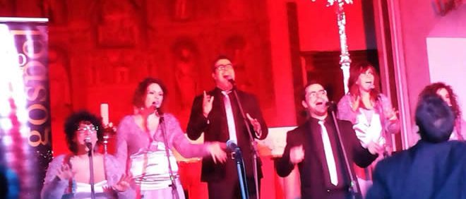 Immagine 4: Magica atmosfera in chiesa Madre con i WakeUp Gospel Project