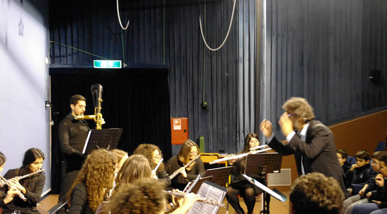 L’orchestra ‘Flute in progress’ in concerto alla Scuola Gallo