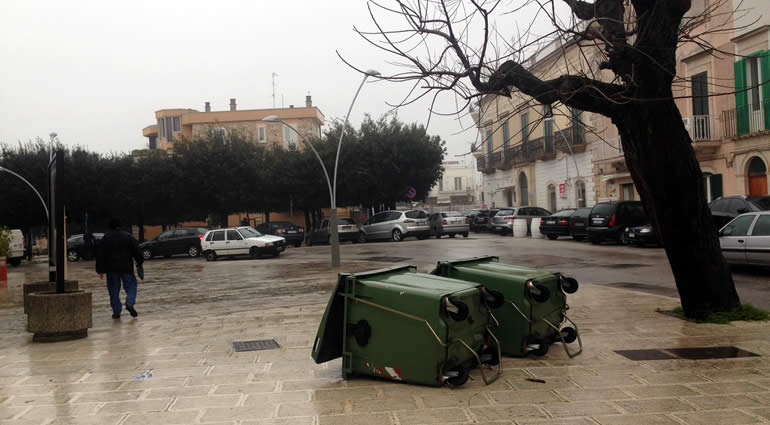 Maltempo e forte vento di scirocco