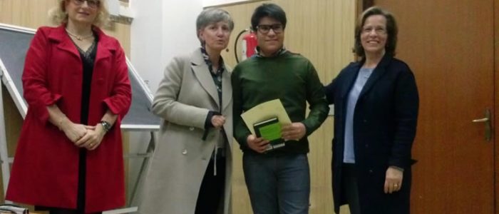 Immagine 2: Liceali nocesi premiati alle Olimpiadi di Scienze Naturali - La premiazione di Giuseppe Liuzzi