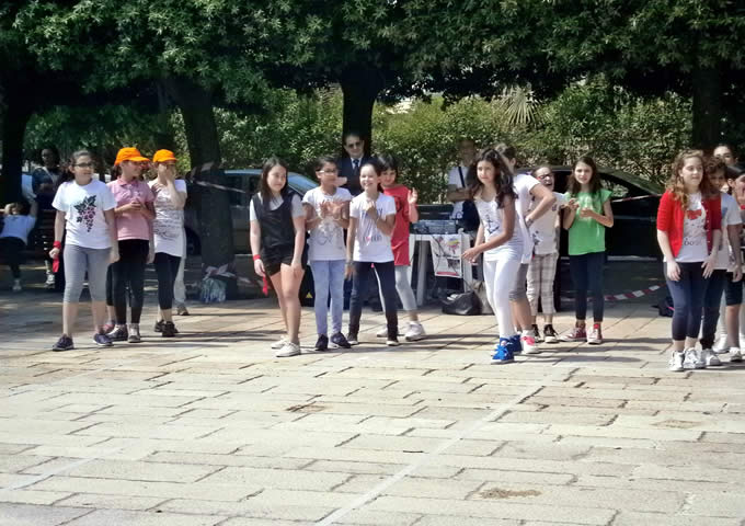 Sport di classe: la festa finale colora Piazza Garibaldi