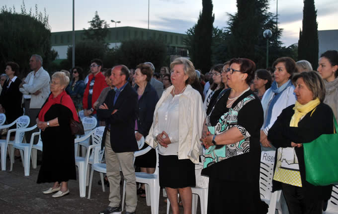 Una messa in memoria delle vittime della strada