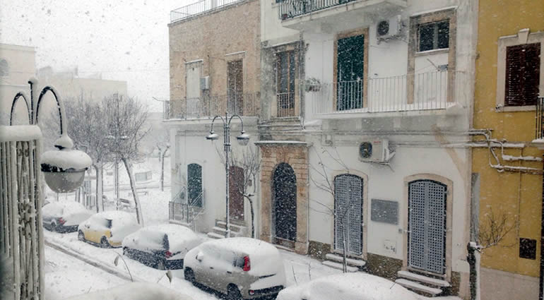 Aggiornamento neve, scuole chiuse anche domani