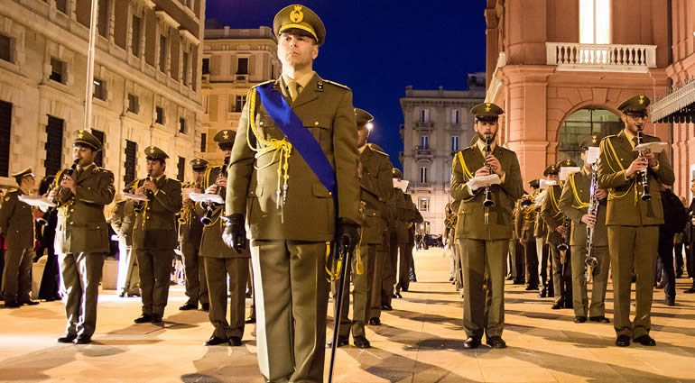 La banda musicale della Croce Rossa sabato in Chiesa Madre