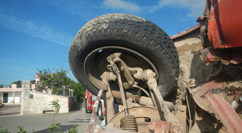 Incidente su via Gioia