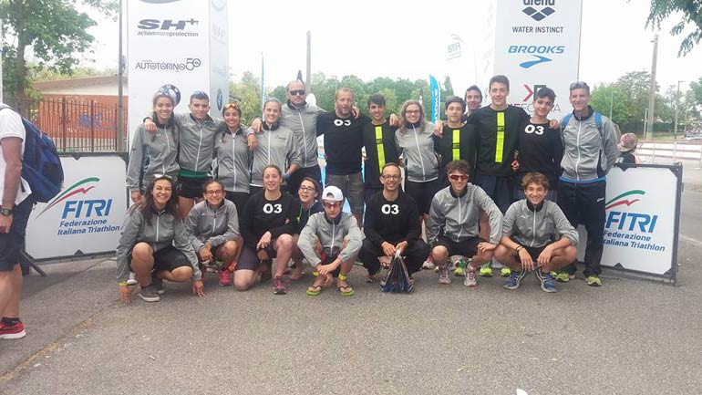 L’Otrè Triathlon Team a Cremona