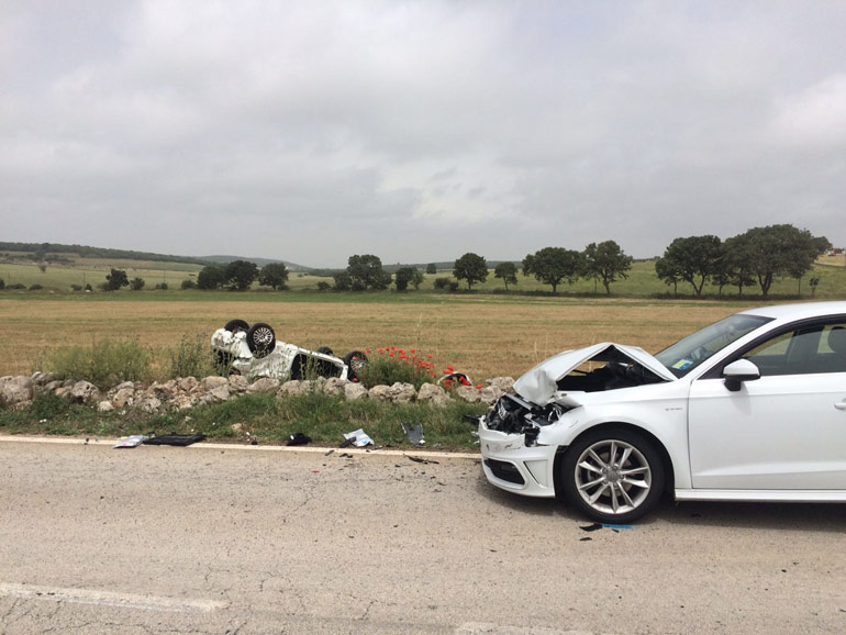 Incidente tra Noci e Gioia del Colle