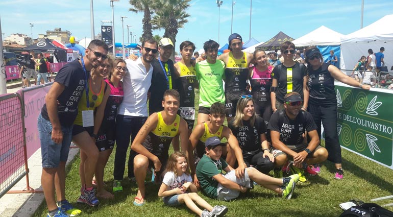 L’Otrè ai campionati giovanili di Aquathlon