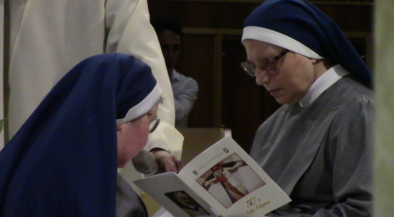 Le Immacolatine festeggiano Suor Dolores