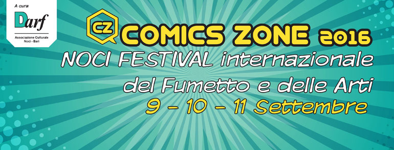 A settembre torna il NOCI COMICS ZONE