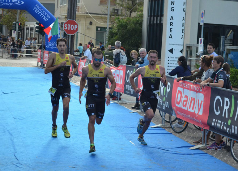 Otrè al triathlon sprint di Riccione