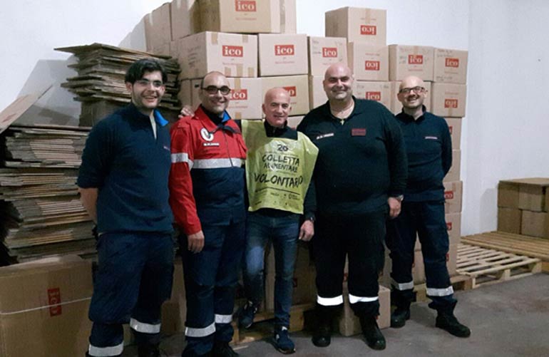 Banco Alimentare: raccolti 1040kg di prodotti alimentari