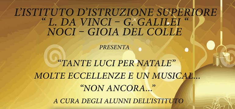 Non ancora…, il musical dell’IIS Da Vinci–Galilei