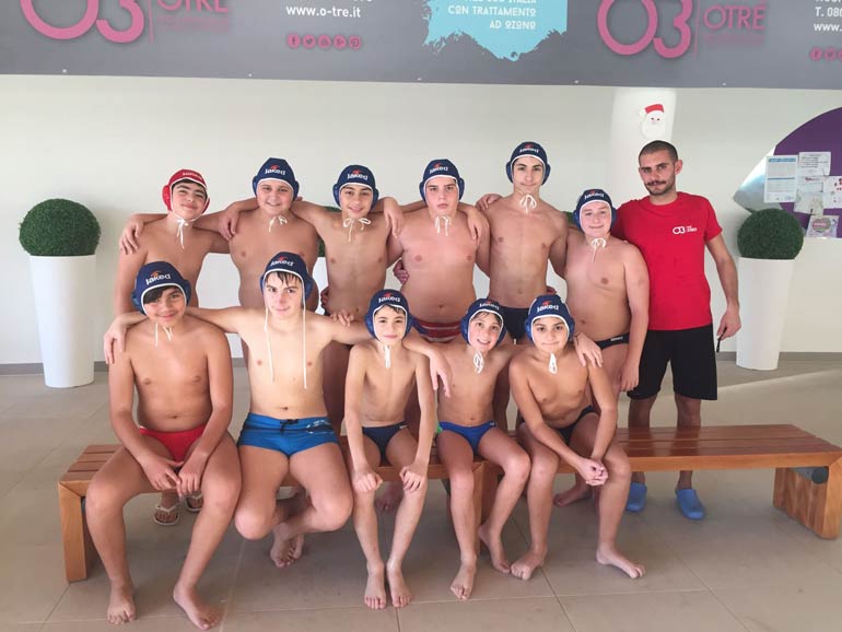 Otre’ Pallanuoto promossa in serie A under 13