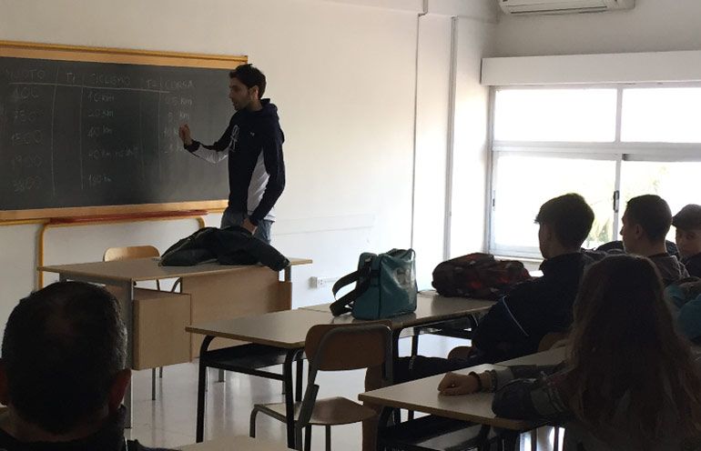 Con Otrè il triathlon a scuola