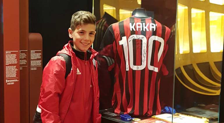 Fauzzi in stage all’AC Milan