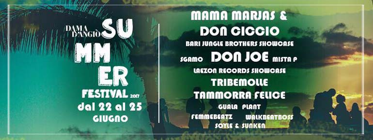 Tutto pronto per il Dama Summer Festival