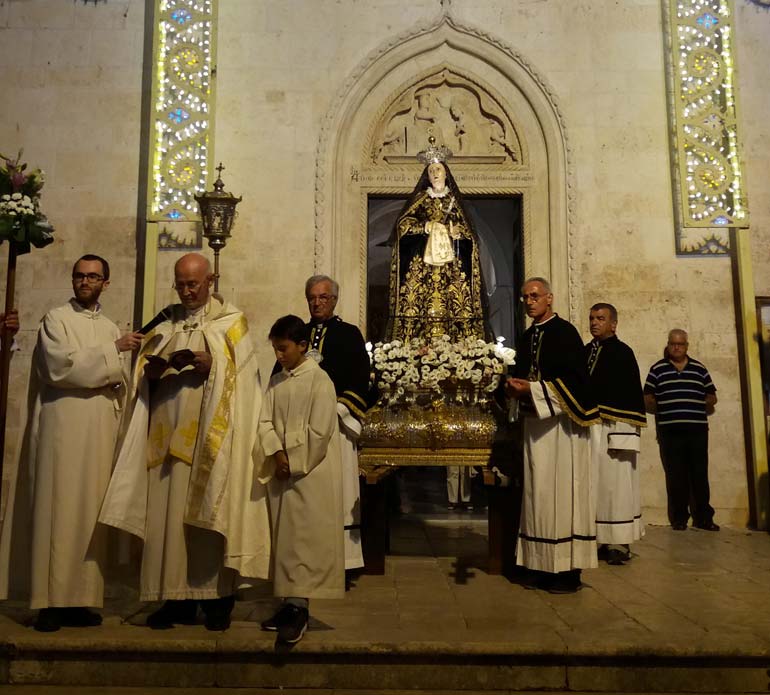 I festeggiamenti in onore dell’Addolorata