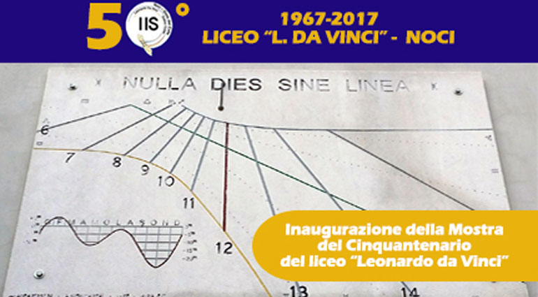 Inaugurazione Mostra Cinquantenario del liceo “da Vinci”