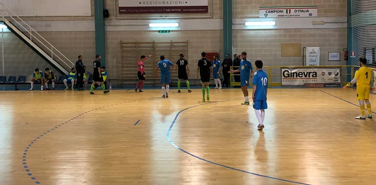 Futsal: torna alla vittoria il Noci Azzurri