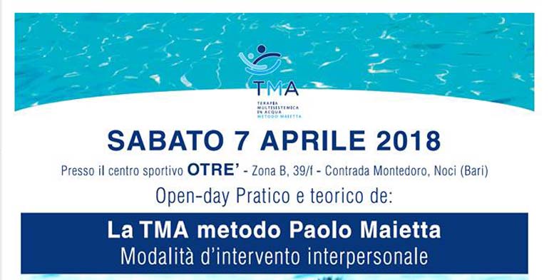 Otrè: open-day sulla TMA