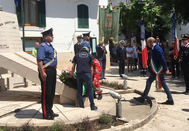 Noci celebra la Festa della Repubblica