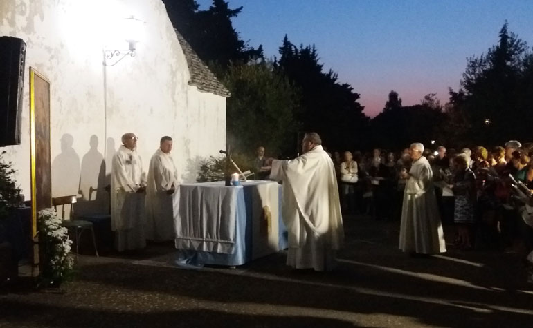 I festeggiamenti per la Madonna degli Angeli