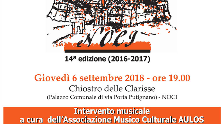 Premio Noci per la storia locale: oggi la cerimonia di premiazione