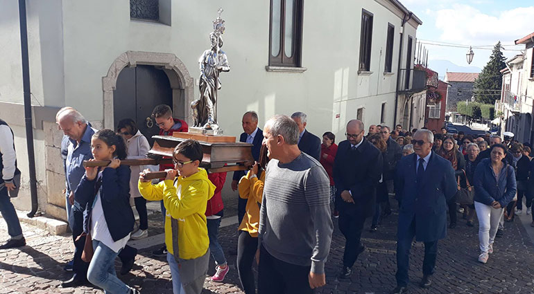 La reliquia di San Rocco tornata a Frigento