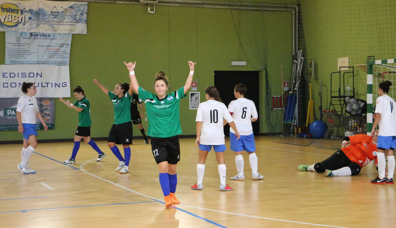 Futsal femminile: puroBIO prima in classifica