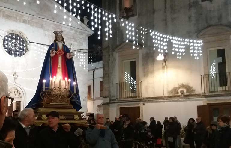 Noci e la festa di Santa Lucia