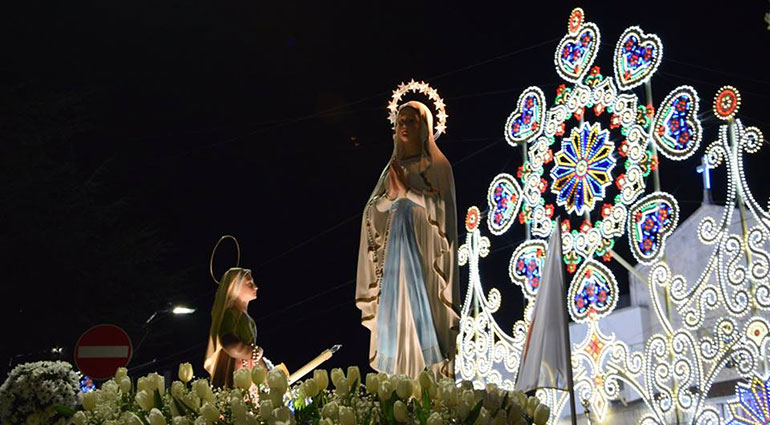 Madonna di Lourdes: il Programma delle 15 Visite