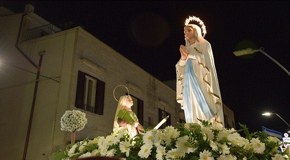 Al via i festeggiamenti in onore della Madonna di Lourdes