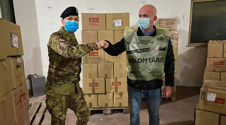Colletta alimentare 2021, con le CharityCard si dona anche online