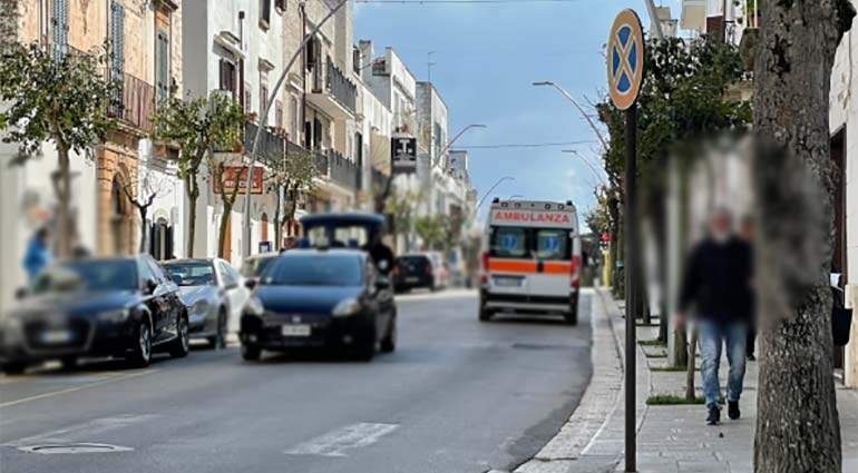 Donna investita in Via San Domenico