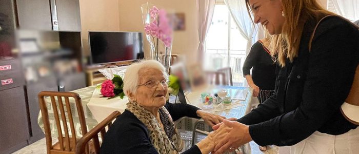 Immagine 2: I 109 anni di nonna Annina