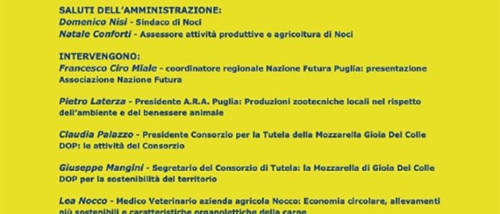 Immagine 2: "Sovranità Alimentare, il nostro No al cibo sintetico" nell'evento di Nazione Futura