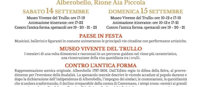 Immagine 2: "Contro l'antica forma": rievocazione storica tra i trulli di Alberobello