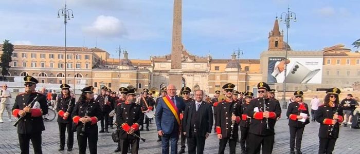 Immagine 2: La banda “S. Cecilia-Sgobba” al Roma Festival Band